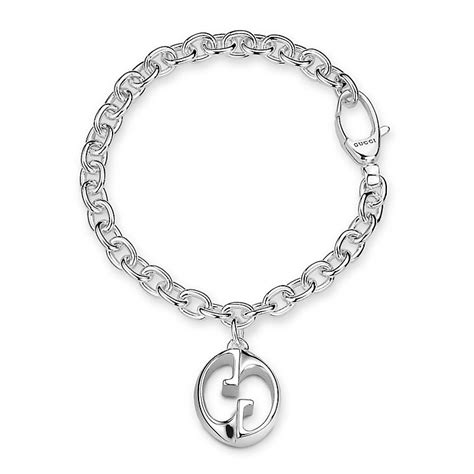 gucci 1973 sterling silver charm bracelet|Gucci Silver Bracelets .